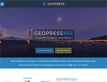 Tablet Screenshot of geopress.net